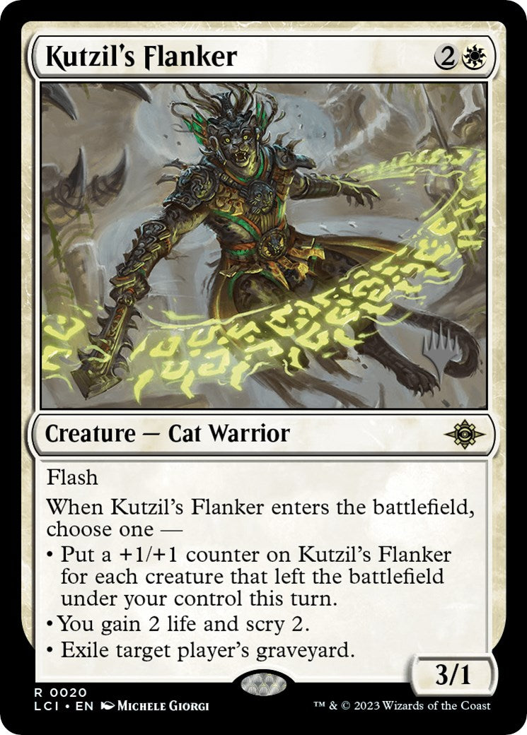 Kutzil's Flanker (Promo Pack) [The Lost Caverns of Ixalan Promos] | Gamers Paradise