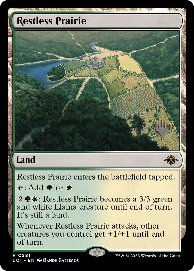 Restless Prairie (Promo Pack) [The Lost Caverns of Ixalan Promos] | Gamers Paradise