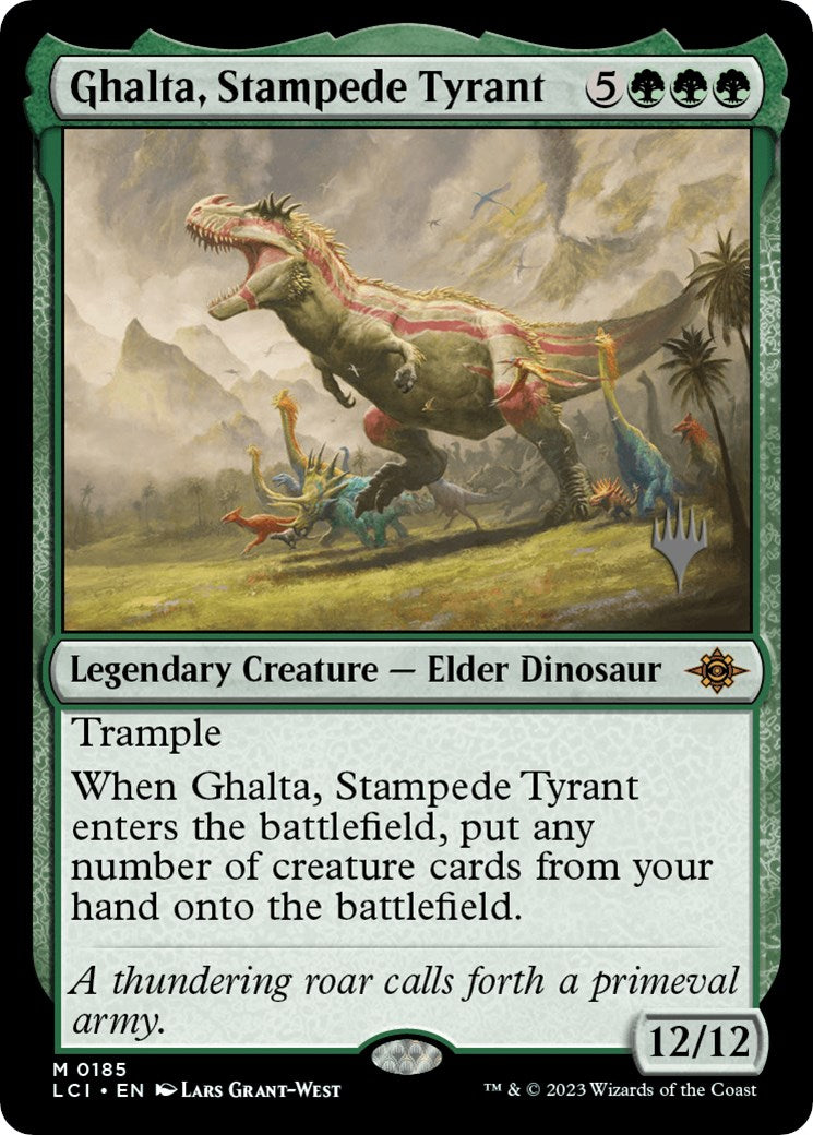 Ghalta, Stampede Tyrant (Promo Pack) [The Lost Caverns of Ixalan Promos] | Gamers Paradise