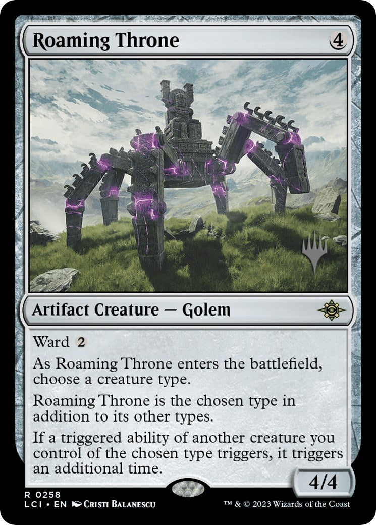 Roaming Throne (Promo Pack) [The Lost Caverns of Ixalan Promos] | Gamers Paradise