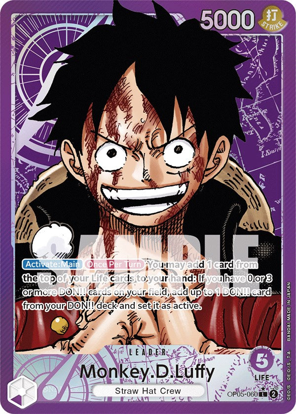 Monkey.D.Luffy (Alternate Art) [Awakening of the New Era] | Gamers Paradise