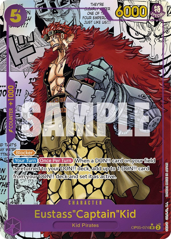 Eustass"Captain"Kid (Alternate Art)(Manga) [Awakening of the New Era] | Gamers Paradise