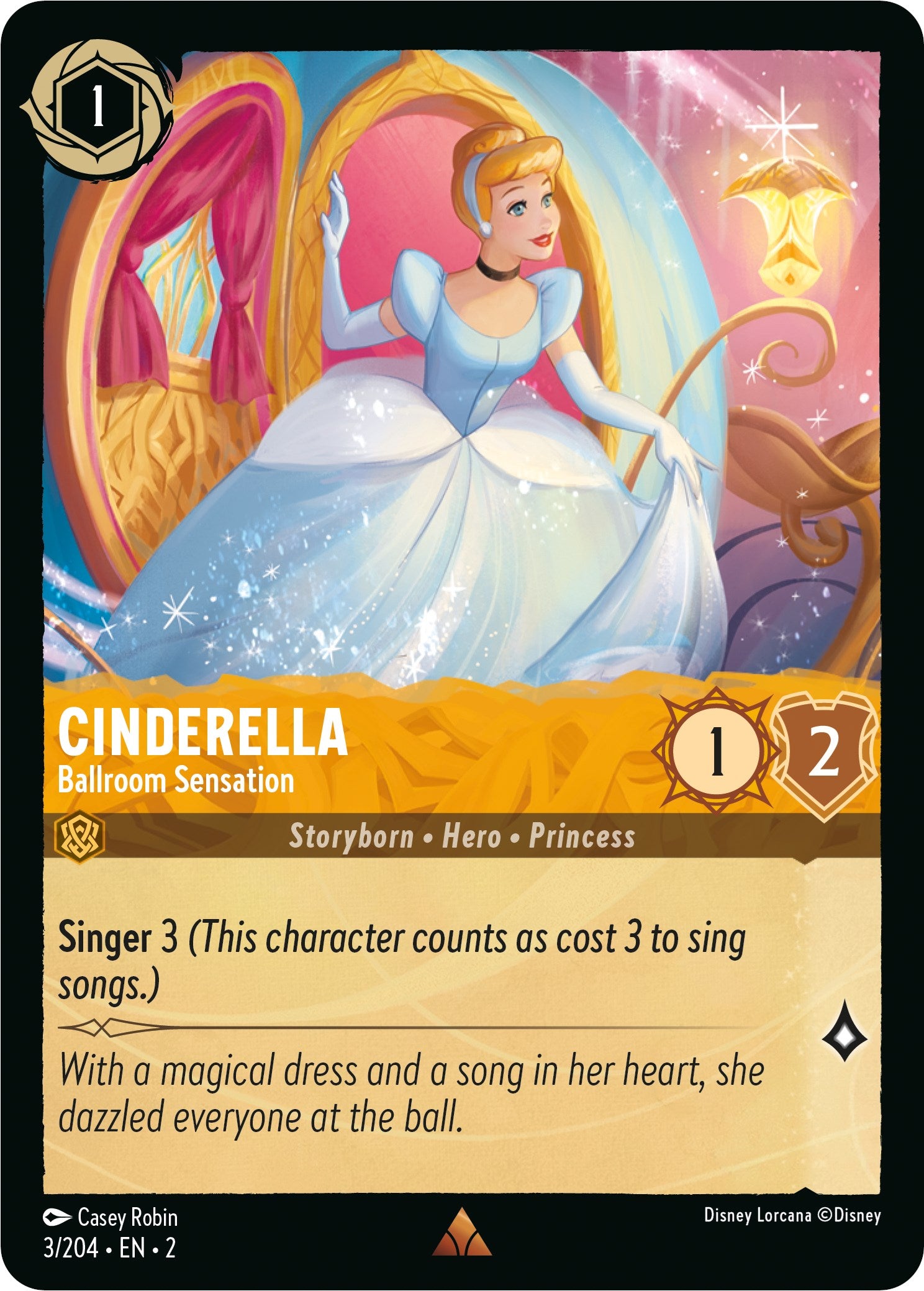 Cinderella - Ballroom Sensation (3/204) [Rise of the Floodborn] | Gamers Paradise