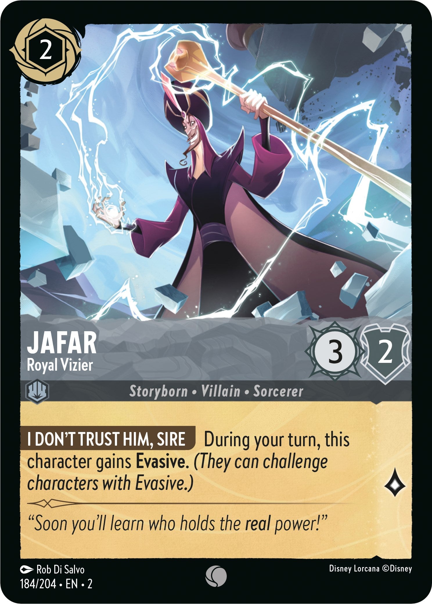 Jafar - Royal Vizier (184/204) [Rise of the Floodborn] | Gamers Paradise