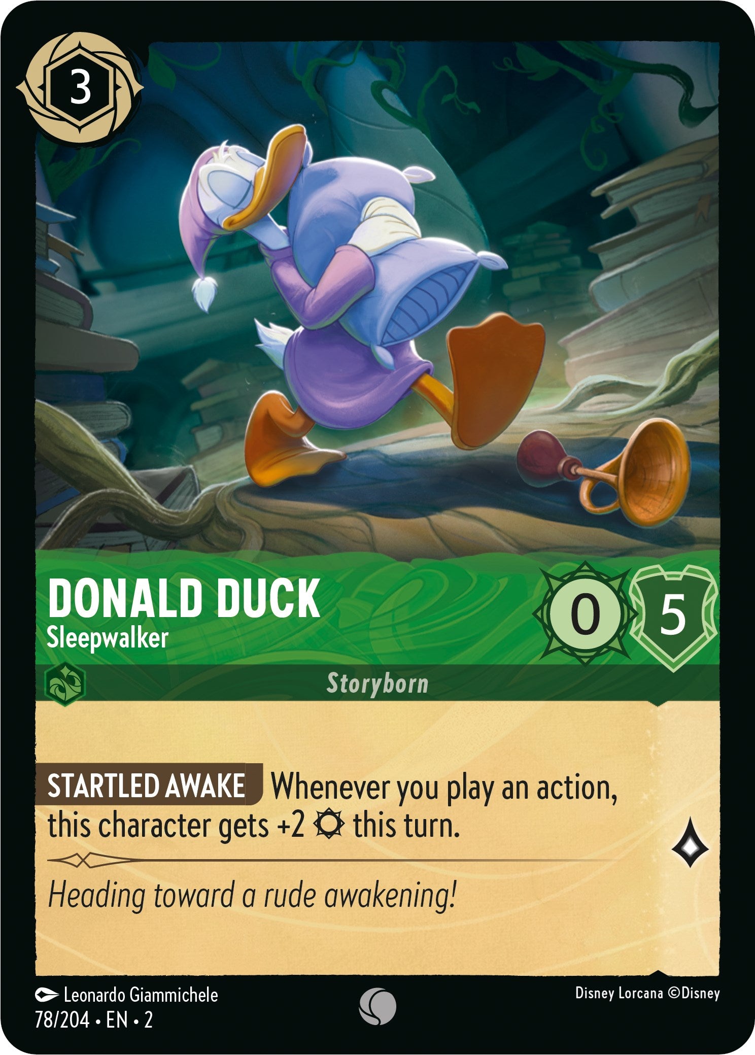 Donald Duck - Sleepwalker (78/204) [Rise of the Floodborn] | Gamers Paradise