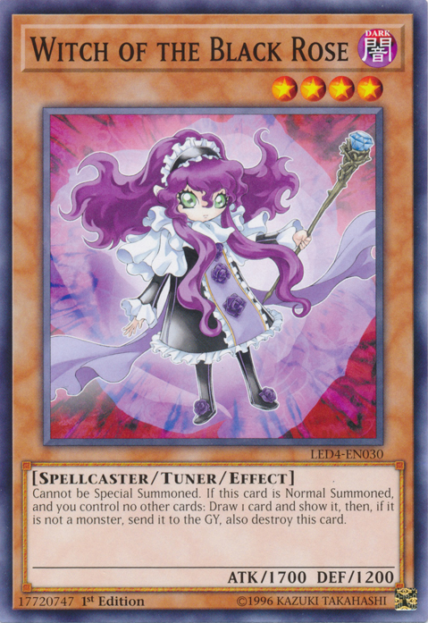 Witch of the Black Rose [LED4-EN030] Common | Gamers Paradise
