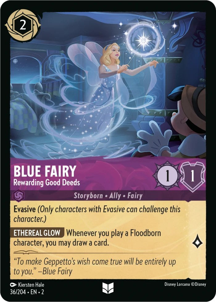 Blue Fairy - Rewarding Good Deeds (36/204) [Rise of the Floodborn] | Gamers Paradise