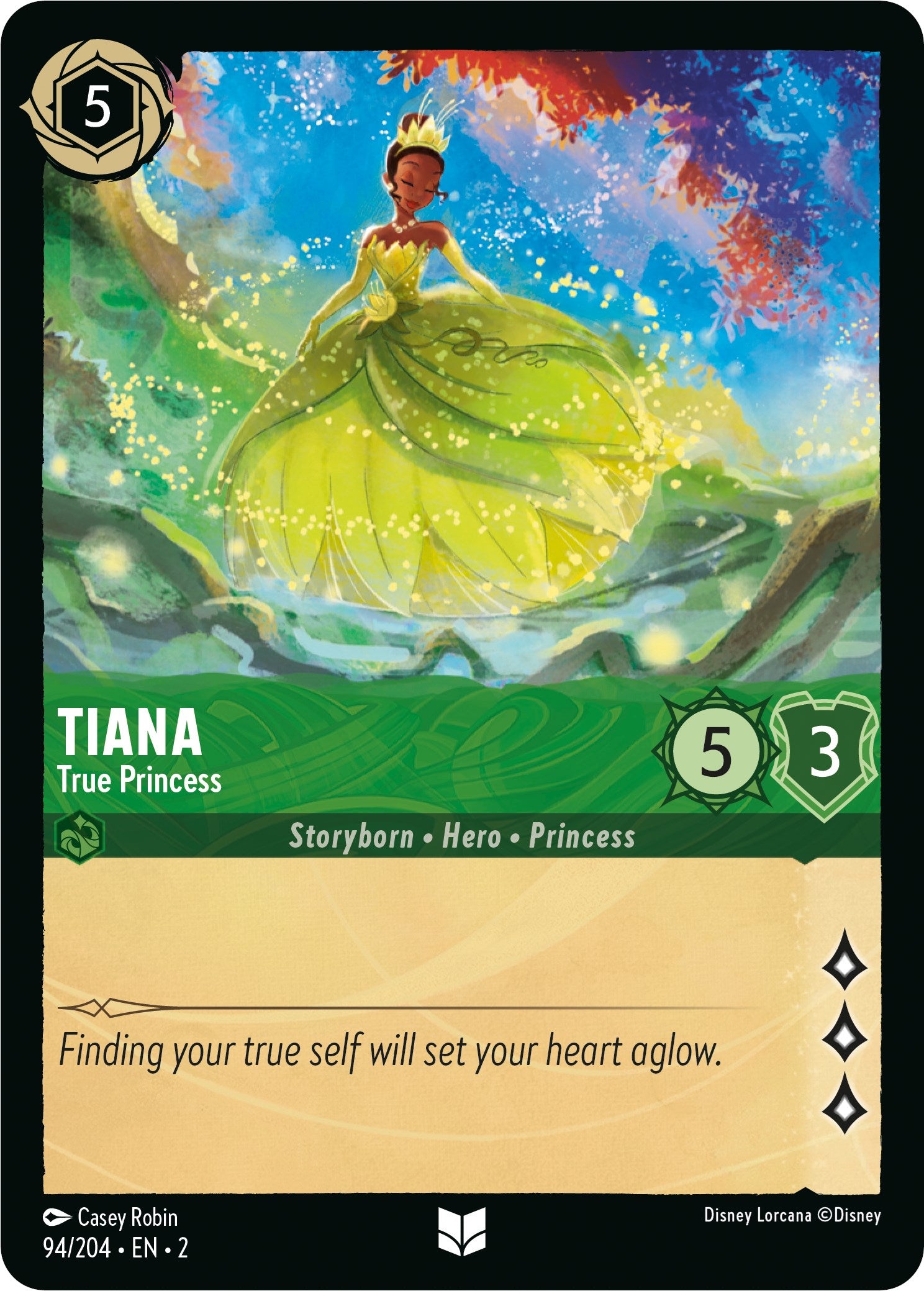 Tiana - True Princess (94/204) [Rise of the Floodborn] | Gamers Paradise