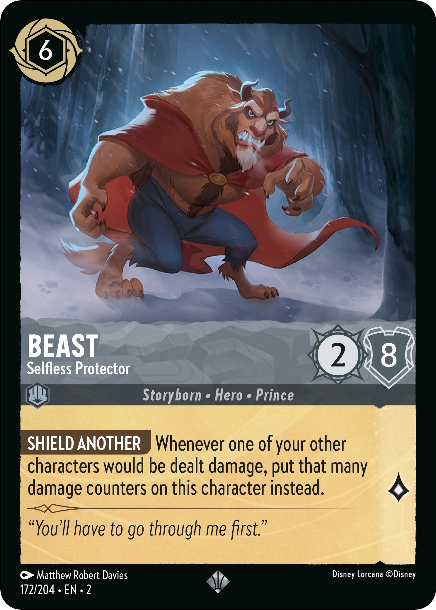 Beast - Selfless Protector (172/204) [Rise of the Floodborn] | Gamers Paradise