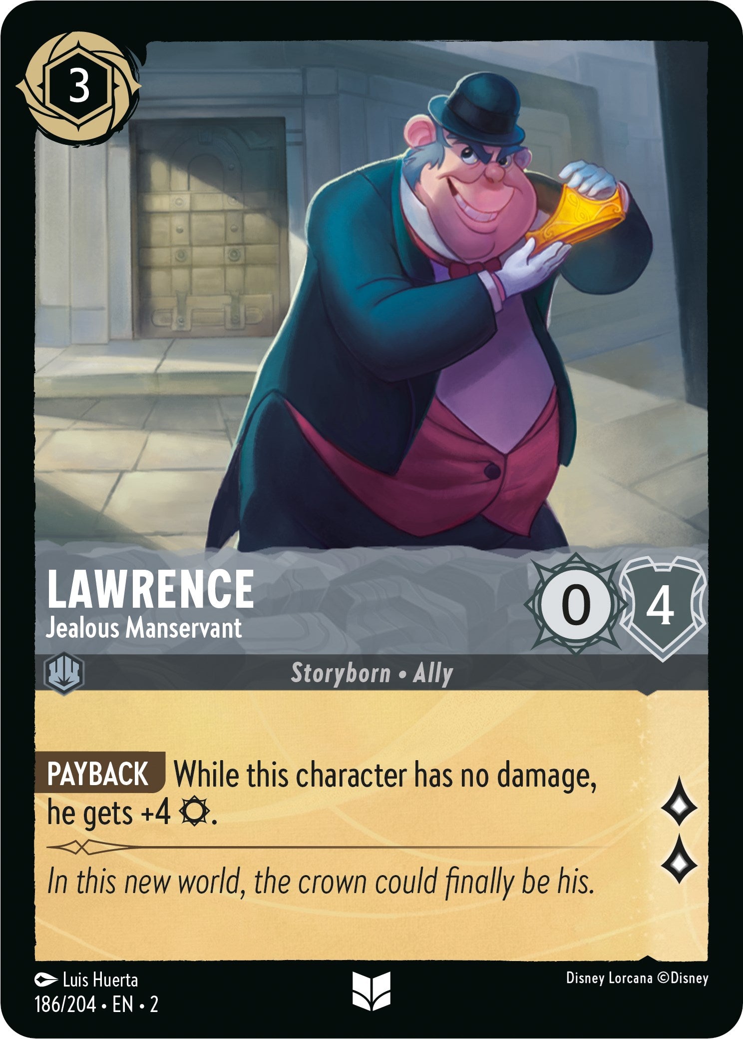 Lawrence - Jealous Manservant (186/204) [Rise of the Floodborn] | Gamers Paradise