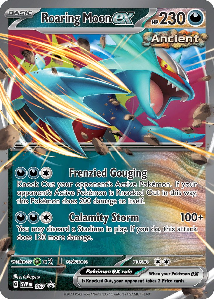 Roaring Moon ex (067) [Scarlet & Violet: Black Star Promos] | Gamers Paradise