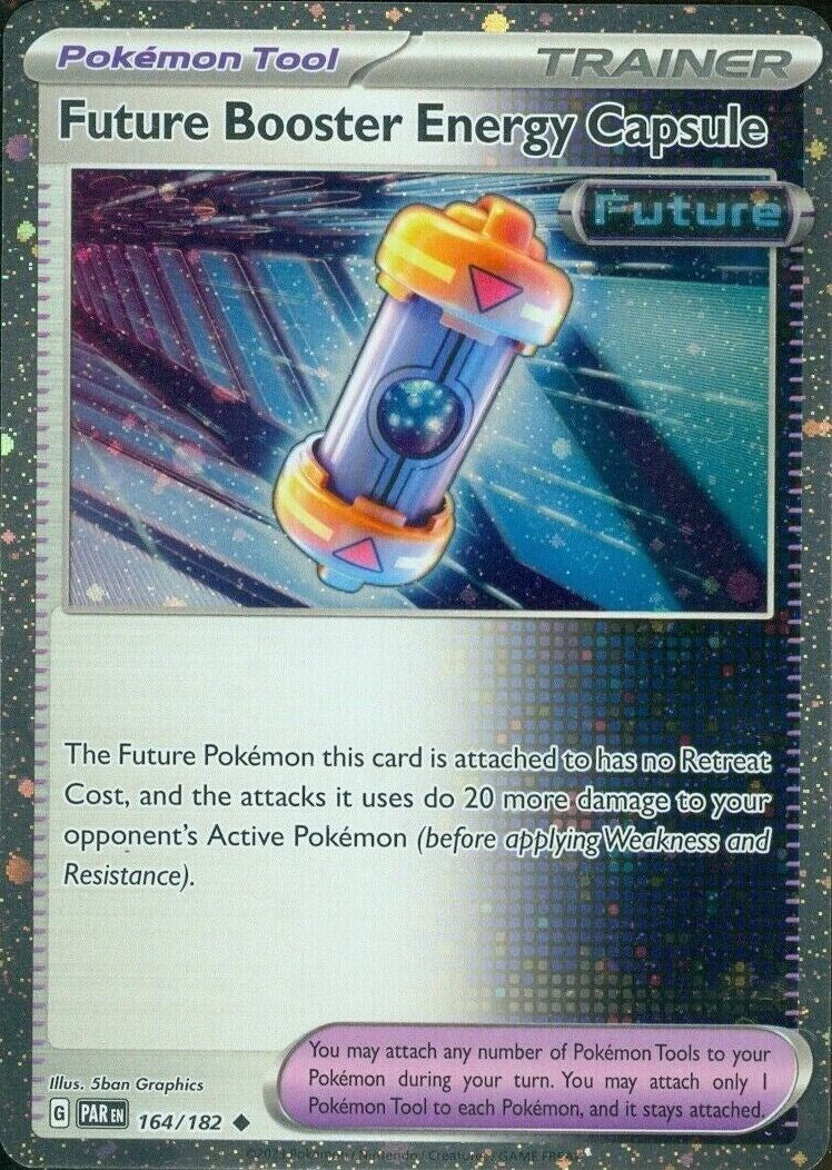 Future Booster Energy Capsule (164/182) (Cosmos Holo) [Scarlet & Violet: Paradox Rift] | Gamers Paradise