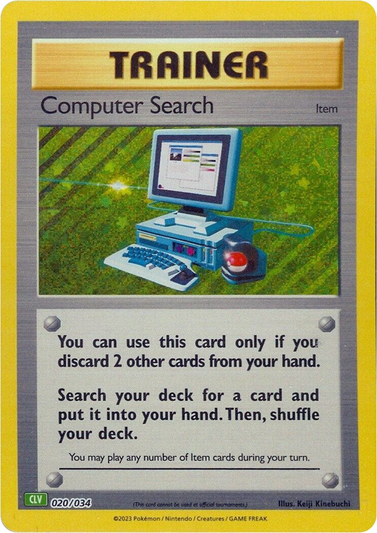 Computer Search (CLV) [Trading Card Game Classic] | Gamers Paradise