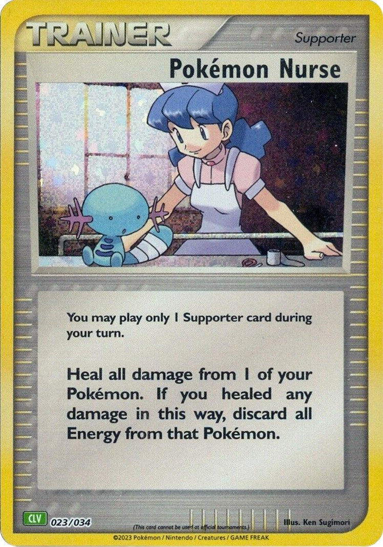 Pokemon Nurse (023/034) [Trading Card Game Classic] | Gamers Paradise