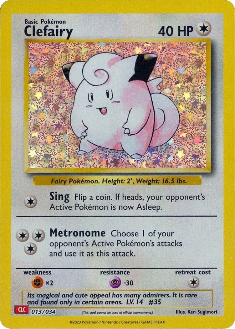 Clefairy [Trading Card Game Classic] | Gamers Paradise