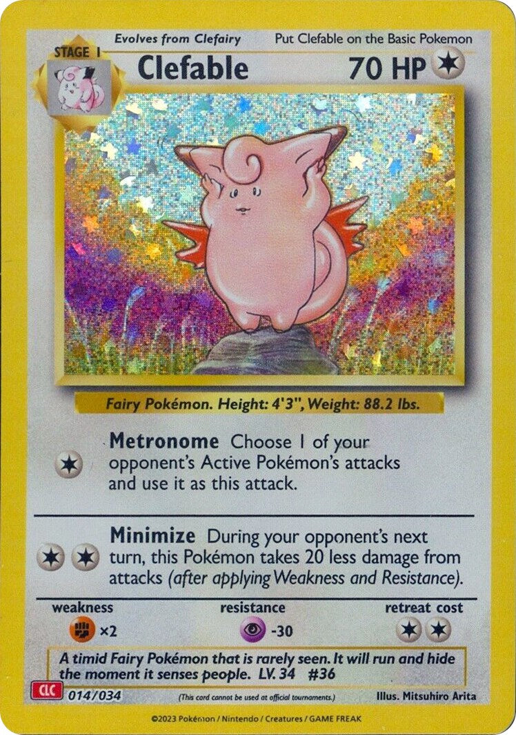 Clefable [Trading Card Game Classic] | Gamers Paradise