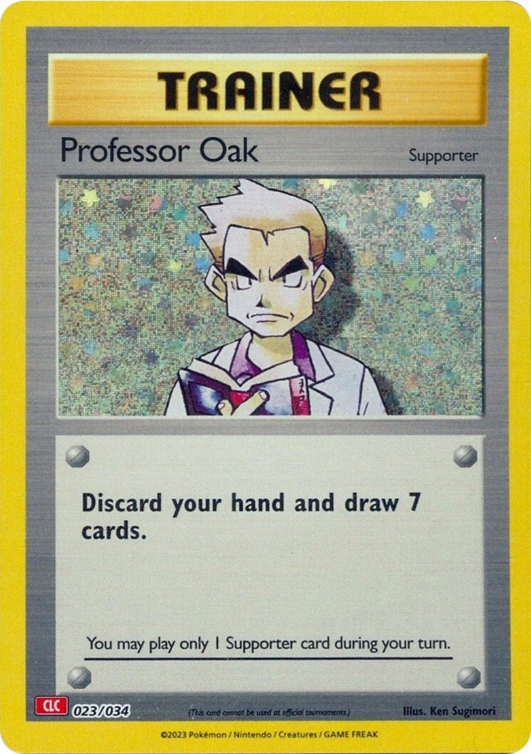 Professor Oak (CLC) [Trading Card Game Classic] | Gamers Paradise