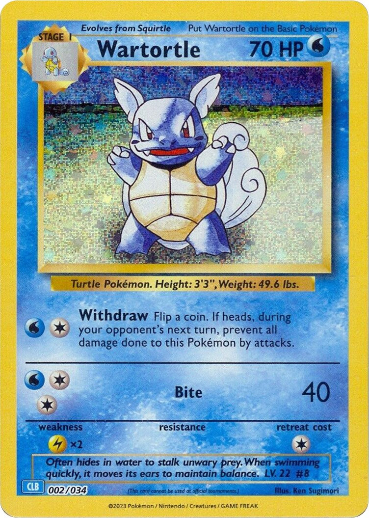 Wartortle [Trading Card Game Classic] | Gamers Paradise