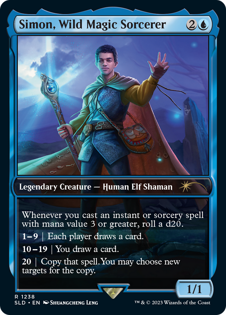 Simon, Wild Magic Sorcerer [Secret Lair Drop Series] | Gamers Paradise