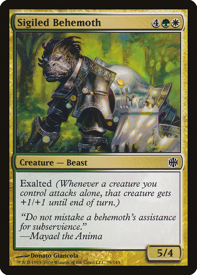 Sigiled Behemoth [Alara Reborn] | Gamers Paradise