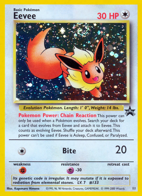 Eevee (11) [Wizards of the Coast: Black Star Promos] | Gamers Paradise