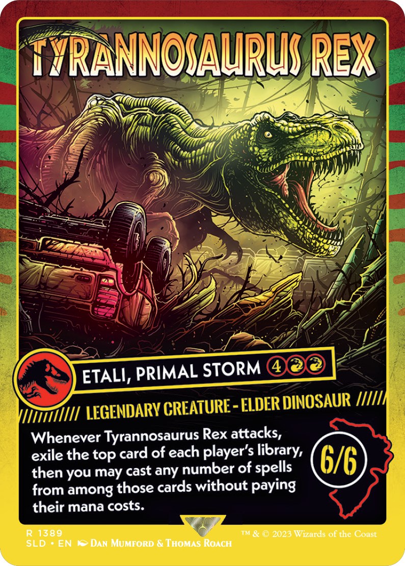 Tyrannosaurus Rex - Etali, Primal Storm [Secret Lair Drop Series] | Gamers Paradise