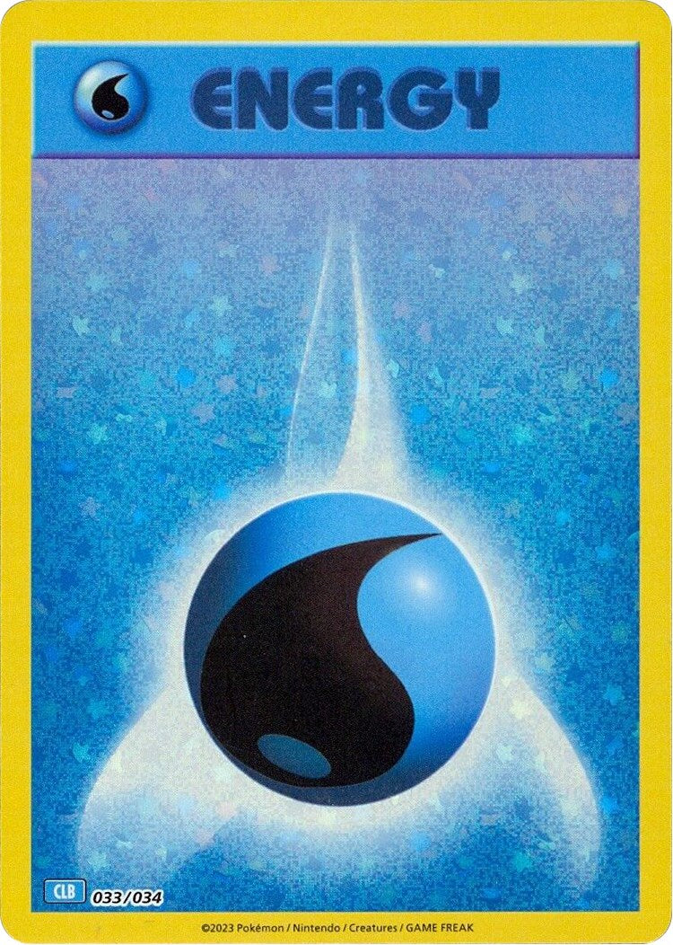 Basic Water Energy [Trading Card Game Classic] | Gamers Paradise