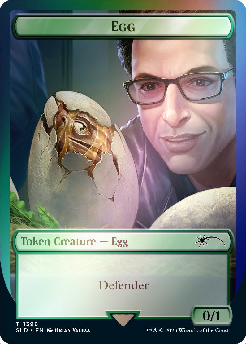 Egg Token (Rainbow Foil) [Secret Lair Drop Series] | Gamers Paradise