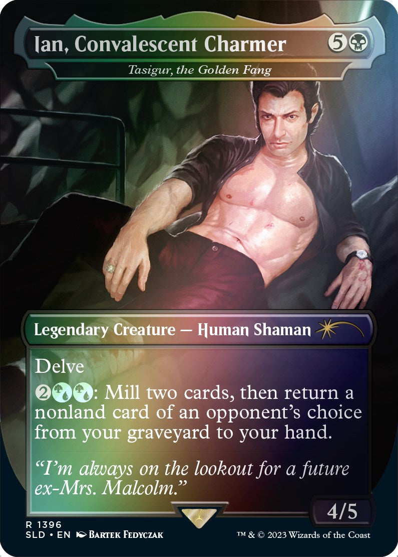 Ian, Convalescent Charmer - Tasigur, the Golden Fang (Rainbow Foil) [Secret Lair Drop Series] | Gamers Paradise