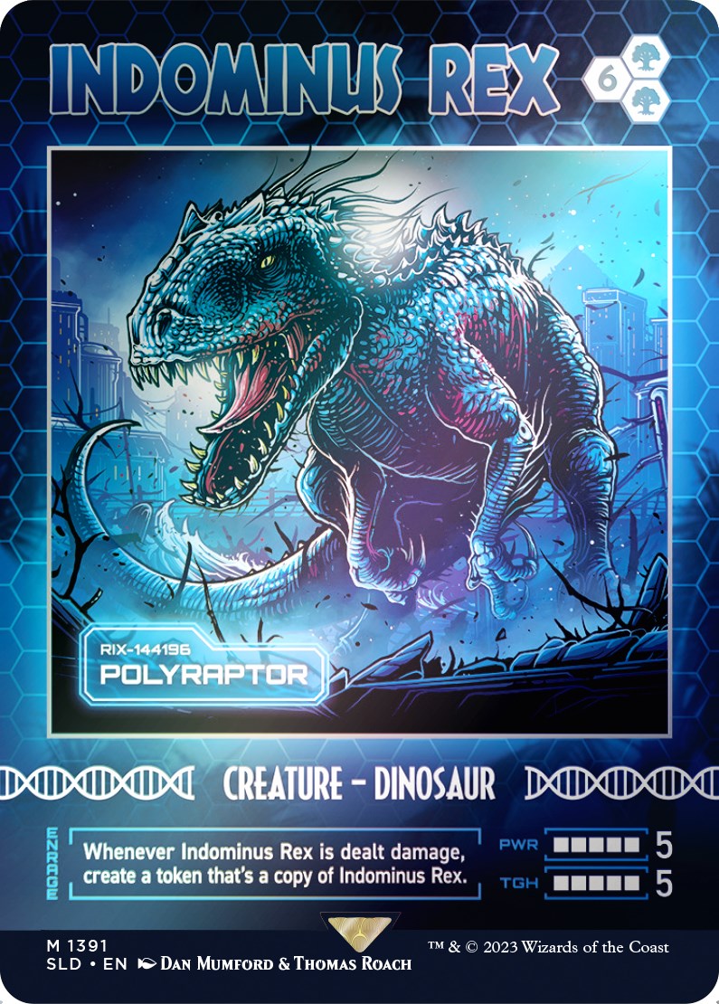 Indominus Rex - Polyraptor (Rainbow Foil) [Secret Lair Drop Series] | Gamers Paradise