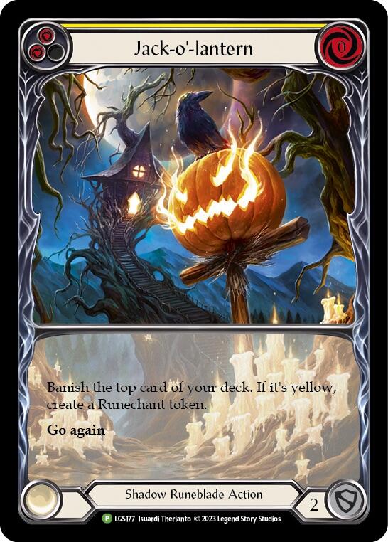 Jack-o'-lantern (Yellow) [LGS177] (Promo) | Gamers Paradise