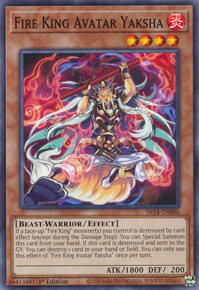 Fire King Avatar Yaksha [SR14-EN006] Common | Gamers Paradise