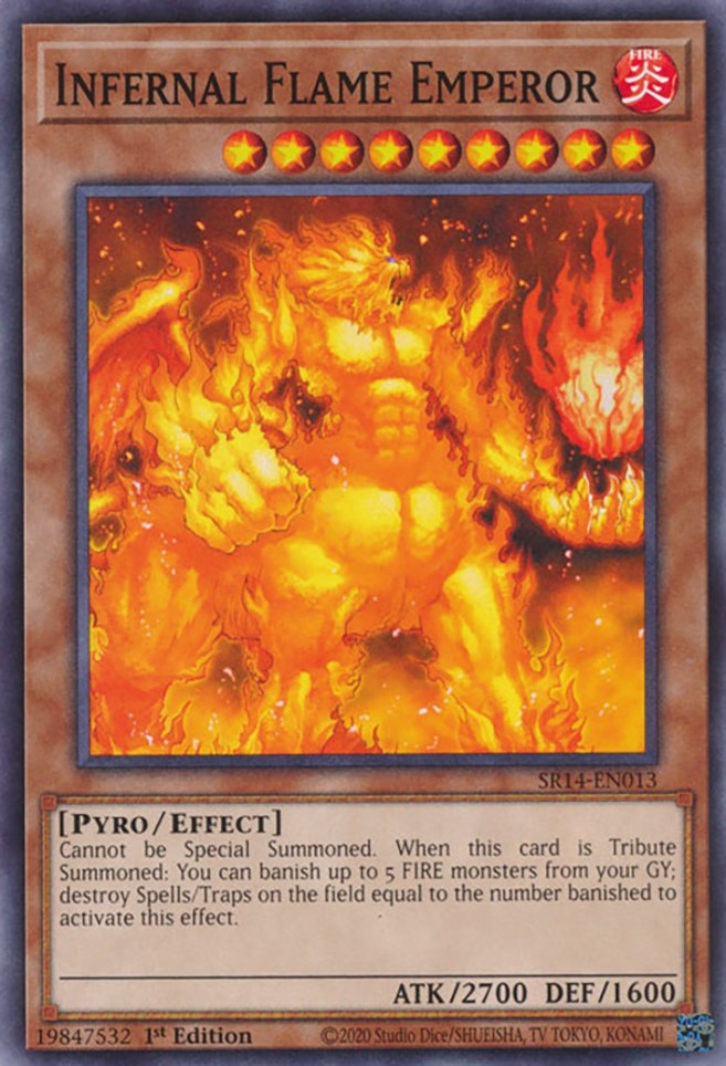 Infernal Flame Emperor [SR14-EN013] Common | Gamers Paradise