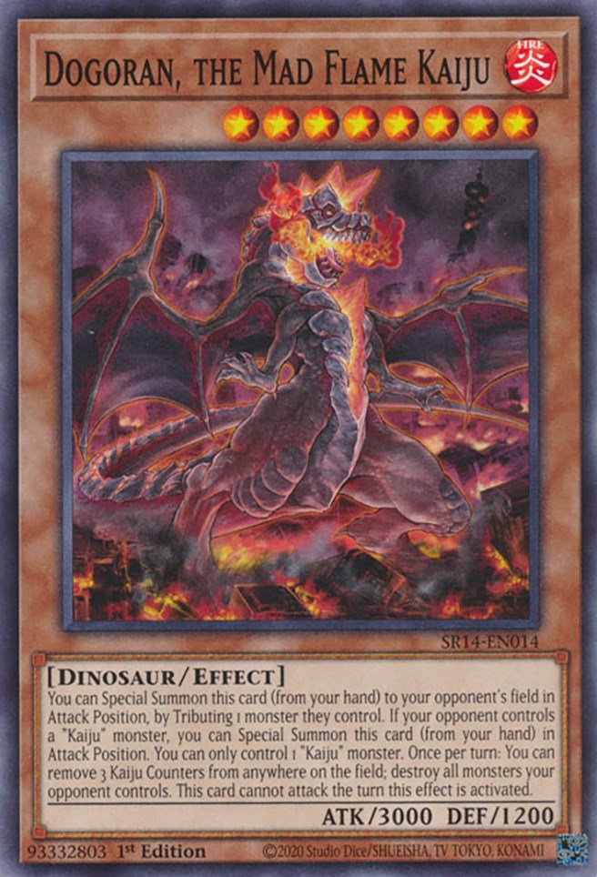 Dogoran, the Mad Flame Kaiju [SR14-EN014] Common | Gamers Paradise