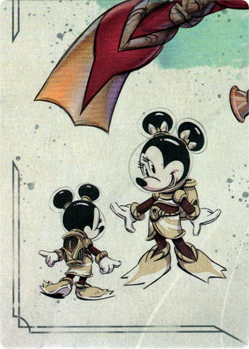 Minnie Mouse - Wide-Eyed Diver Puzzle Insert (Bottom Left) [Rise of the Floodborn] | Gamers Paradise