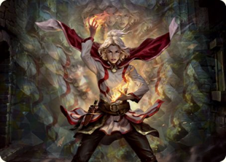 Delina, Wild Mage Art Card [Dungeons & Dragons: Adventures in the Forgotten Realms Art Series] | Gamers Paradise