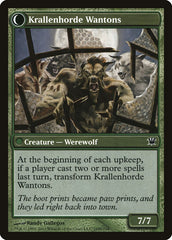 Grizzled Outcasts // Krallenhorde Wantons [Innistrad] | Gamers Paradise