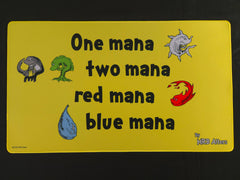 "One mana Two mana" Mana Fish playmat | Gamers Paradise