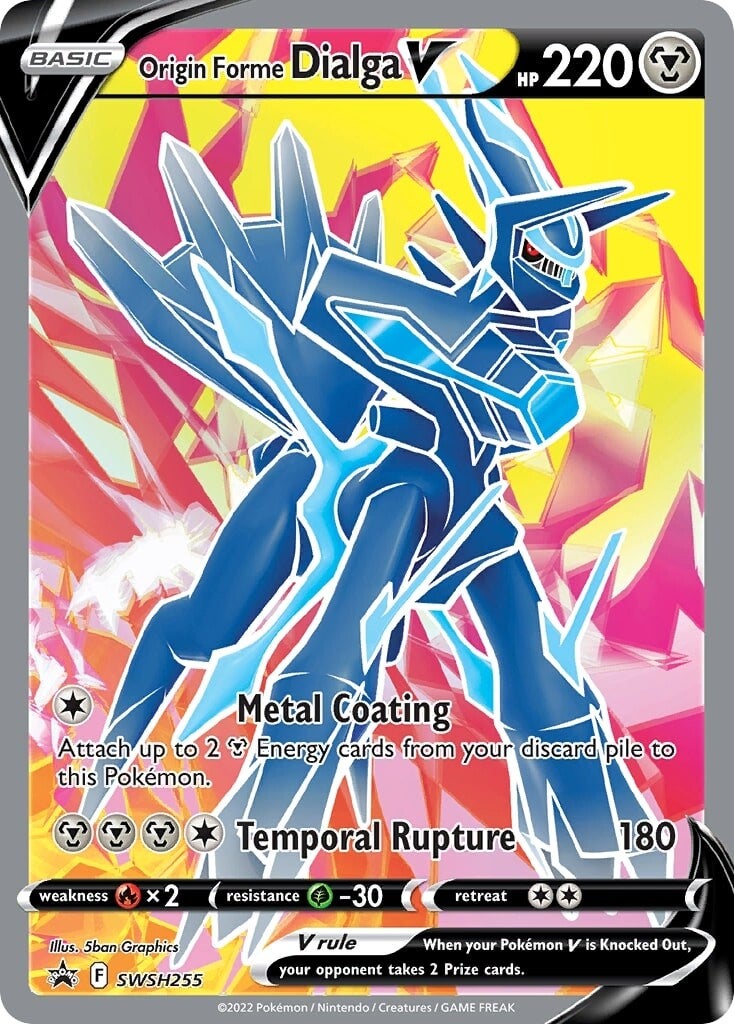 Origin Forme Dialga V (SWSH255) [Sword & Shield: Black Star Promos] | Gamers Paradise