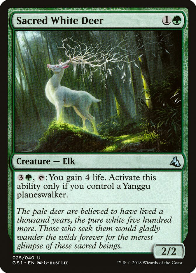 Sacred White Deer [Global Series Jiang Yanggu & Mu Yanling] | Gamers Paradise