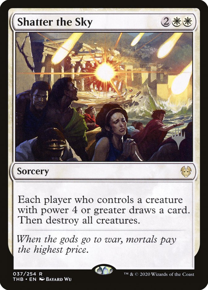 Shatter the Sky (Promo Pack) [Theros Beyond Death Promos] | Gamers Paradise