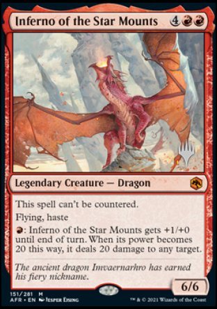 Inferno of the Star Mounts (Promo Pack) [Dungeons & Dragons: Adventures in the Forgotten Realms Promos] | Gamers Paradise