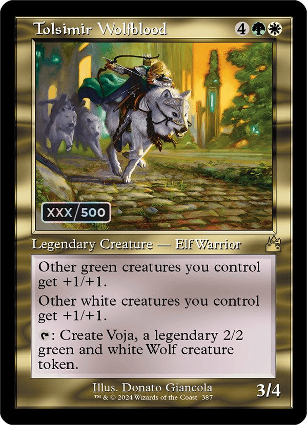 Tolsimir Wolfblood (Retro) (Serialized) [Ravnica Remastered] | Gamers Paradise