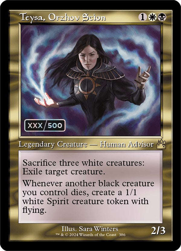 Teysa, Orzhov Scion (Retro) (Serialized) [Ravnica Remastered] | Gamers Paradise