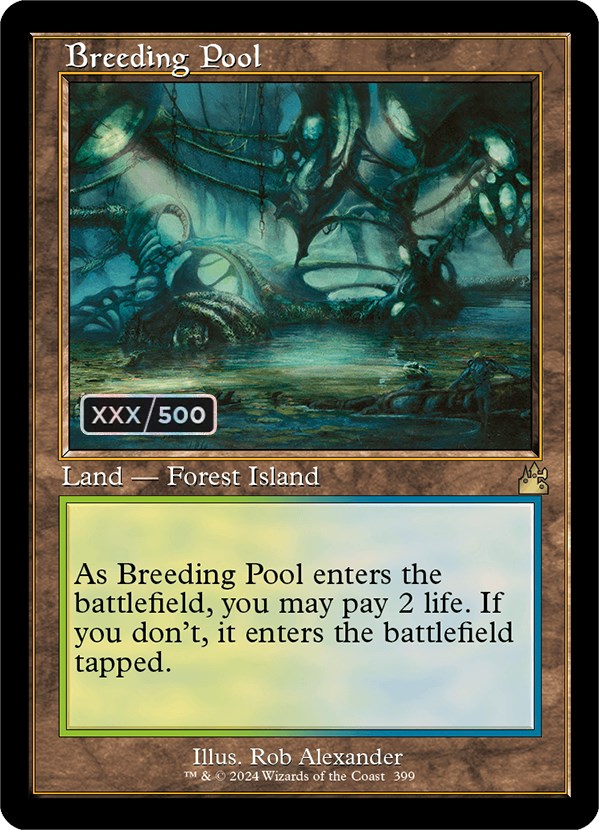 Breeding Pool (Retro) (Serialized) [Ravnica Remastered] | Gamers Paradise