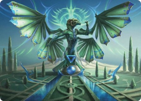 Tanazir Quandrix Art Card [Strixhaven: School of Mages Art Series] | Gamers Paradise