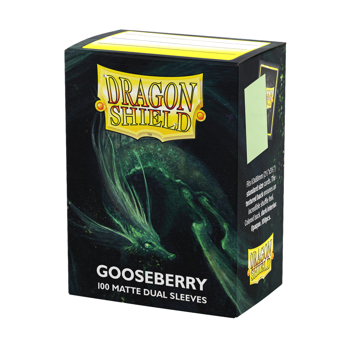 Dragon Shield: Standard 100ct Sleeves - Gooseberry (Dual Matte) | Gamers Paradise