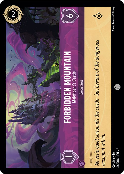 Forbidden Mountain - Maleficent's Castle (66/204) [Into the Inklands] | Gamers Paradise