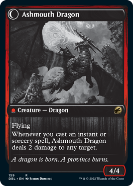 Smoldering Egg // Ashmouth Dragon [Innistrad: Double Feature] | Gamers Paradise