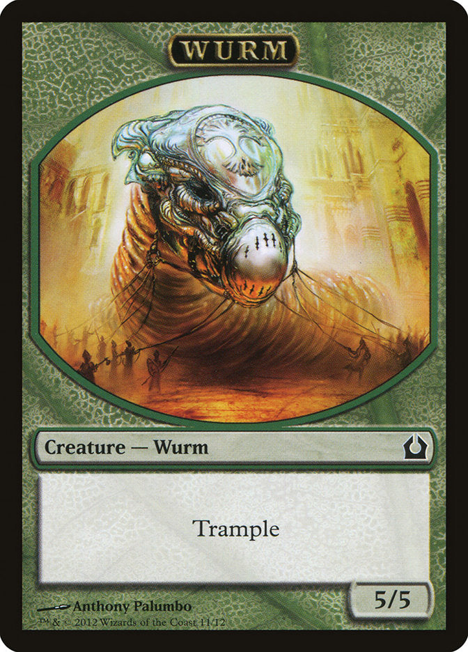 Wurm Token [Return to Ravnica Tokens] | Gamers Paradise